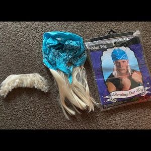Wrestling star wig